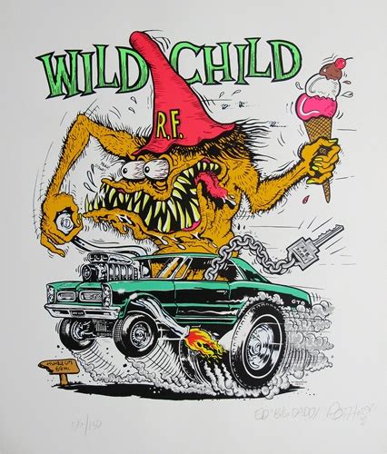 Rare Original Art of Ed “Big Daddy” Roth and hot-rod icon Rat Fink ...