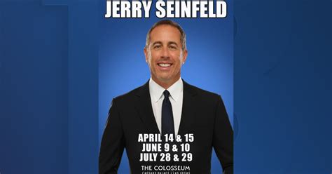 Jerry Seinfeld making return to Las Vegas in 2023 at The Colosseum