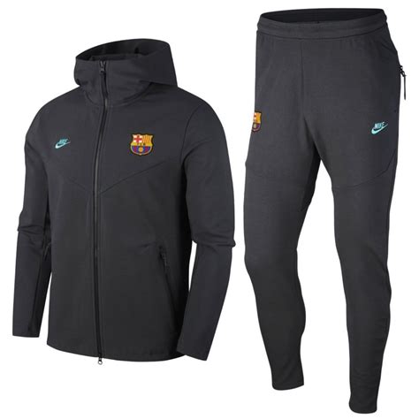 FC Barcelona UCL Tech Fleece presentation tracksuit 2019/20 - Nike