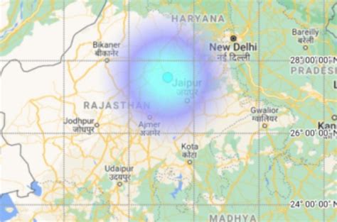 Rajasthan: Earthquake Of 3.8 Magnitude Hits Jaipur | Pragativadi | Odisha News, Breaking News ...