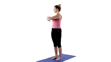 Pilates: Standing Waist Twist - YouTube