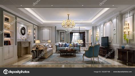 Rendering Home Interior Stock Photo by ©baojia1998 352287168