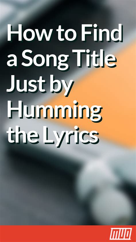 How to Find Songs by Humming Lyrics: 4 Music Finding Apps | Find a song, Songs, Lyrics