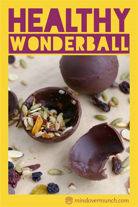 Healthy DIY Wonder Ball Recipe | Mind Over Munch