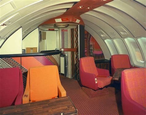 usclibraries: “ How we flew in 1972 – a Continental Airlines lounge on ...