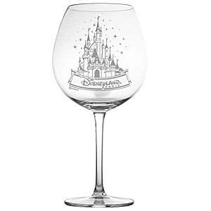 Arribas Glass Collection, Disneyland Paris Castle Extra Large Wine Glass | Disney Store | Extra ...