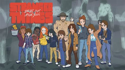 Stranger Things Anime! - by @choiceoxide : r/StrangerThings