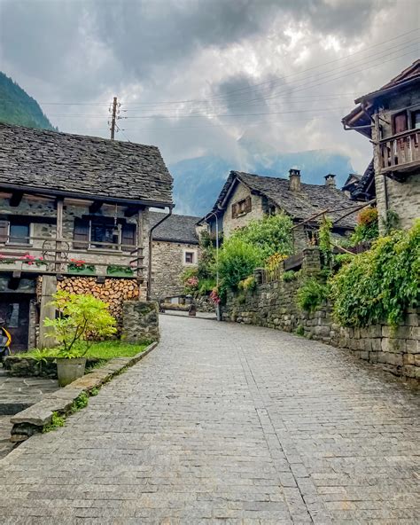 Swiss Village in the southern Alps. by SARIKAS on DeviantArt