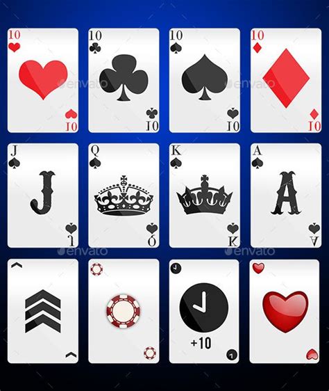 #Poker #Card Set - #Sprites #Game #Assets. All Cards are Vectorized ...