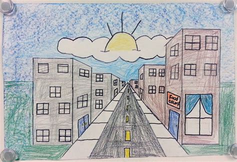 1 point Perspective Drawing - Art with Mrs. Steuer