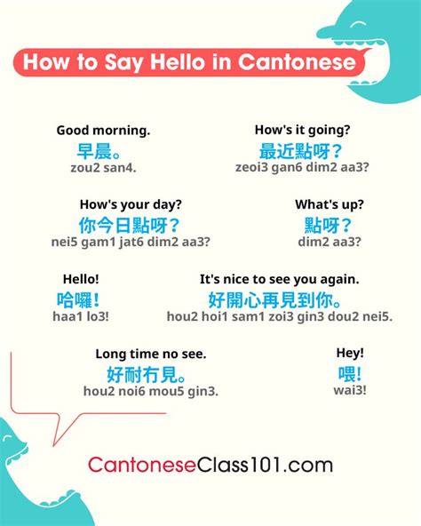 Cantonese Greetings | Learn cantonese, Chinese language learning, Chinese language words