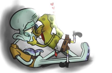 Squidbob | Spongebob drawings, Spongebob squidward, Squidward