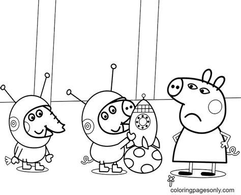 78 Collections Coloring Pages Peppa Pig Online Latest HD - Coloring Pages Printable