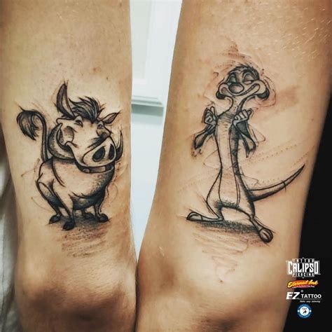 24+ Timon And Pumbaa Tattoo - NatashiaJohnnie