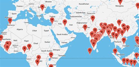 A Map of Endangered Languages Around the World