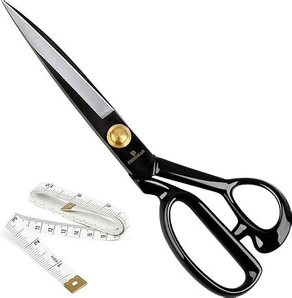 Fabric Scissors Professional 25cm Heavy Duty Craft Scissors for Leather ...