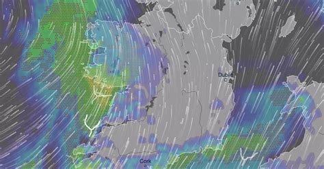 Dublin weather forecast: Rain to continue across the capital as Met Eireann says there's thunder ...