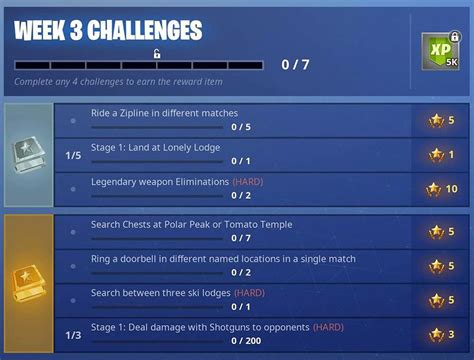 Fortnite Season 7 Week 3 Challenges & Cheat Sheet – YoGaming.com