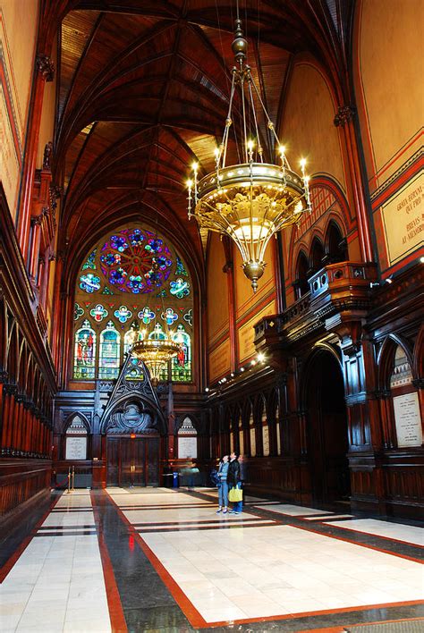 Memorial Hall Interior Harvard University Photograph by James Kirkikis