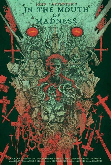 In the Mouth of Madness by Walter Pax | Film posters art, Horror movie art, Horror posters