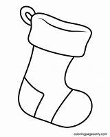 Christmas Stockings Coloring Pages  For Kids And Adults sketch template