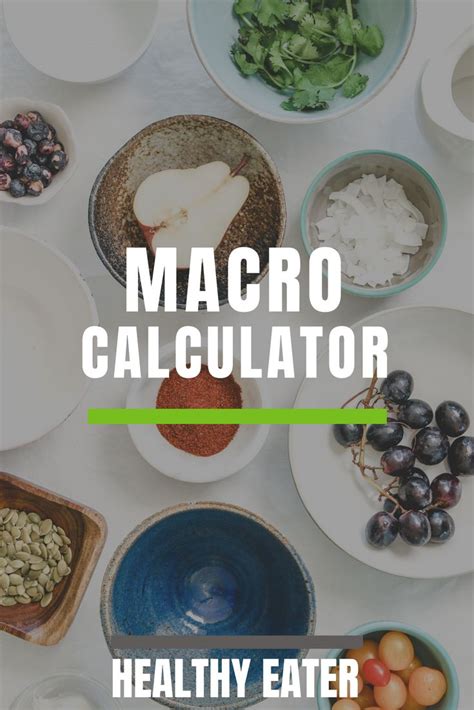 Calculators - Healthy Eater | Macro calculator, Macros diet, Macro nutrition