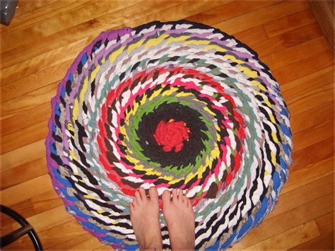 Braided Rag Rug No Sew - Rugs : Home Decorating Ideas #9A82yzWqvz