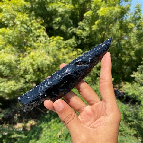 Obsidian Knife - Etsy