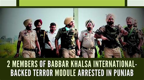 2 Members of Babbar Khalsa International-Backed Terror Module Nabbed