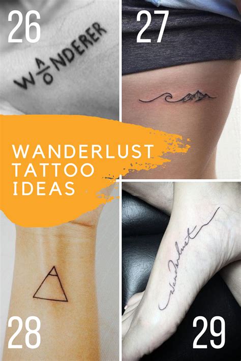 29 Wanderlust Tattoo Ideas for a Travelers Heart - Tattoo Glee