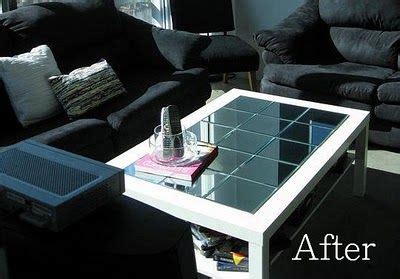 Materials: Ikea Lack Coffee Table, Mirrors, Measuring Tape, Permanant ...