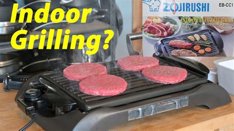 Can This Thrifted Zojirushi Grill Truly Grill Indoors? - YouTube