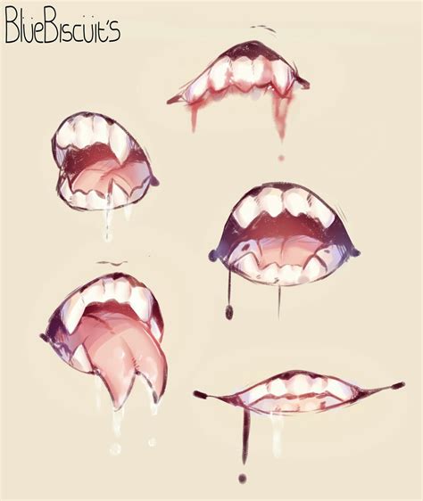 Mouth // Teeth // Tongue // Saliva // Blood | Sketches, Drawings, Art ...