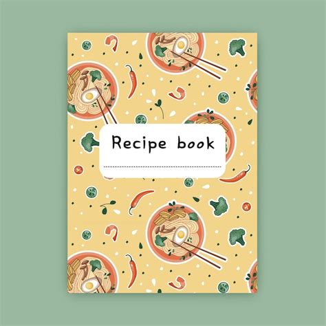 Free, Printable, Customizable Recipe Book Cover Templates, 55% OFF