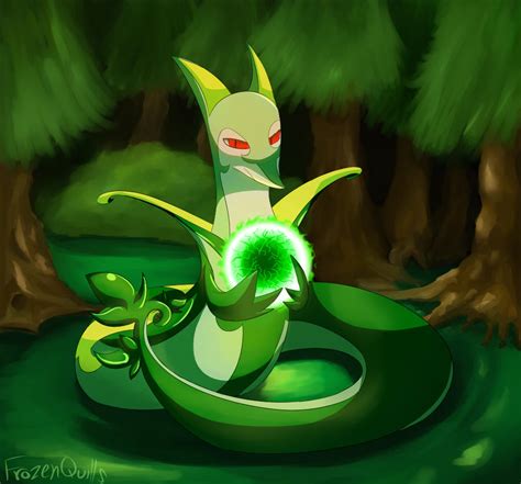 Serperior by FrozenQuills on DeviantArt