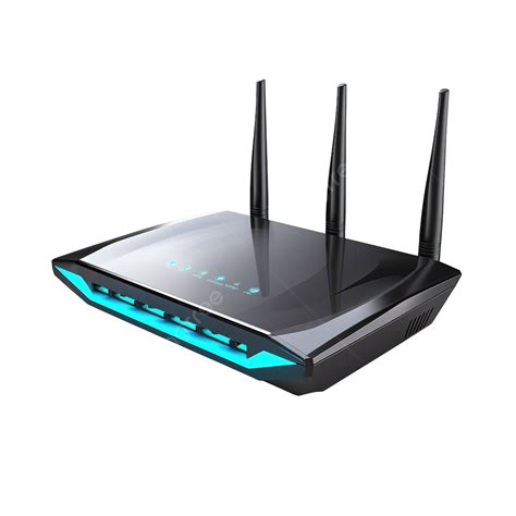 3d Wireless Router Png Illustration, Wireless Router, Router, Network Router PNG Transparent ...