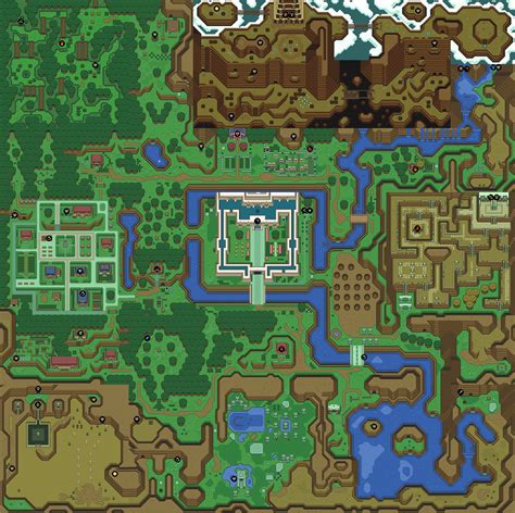 Mike's RPG Center - Zelda: A Link to the Past - Maps