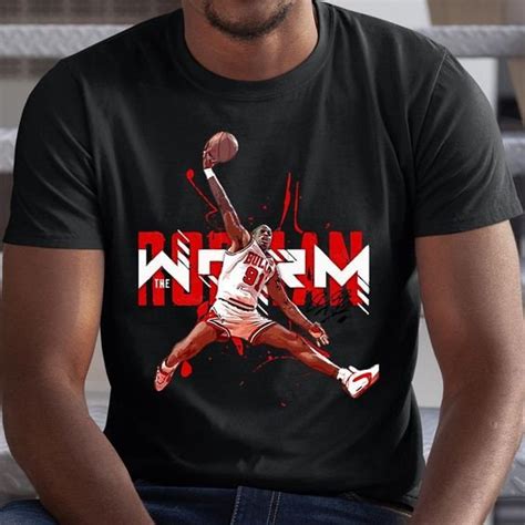 Dennis Rodman Basketball Shirt - Teeruto