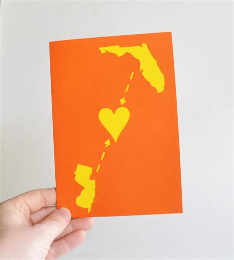 Long Distance Relationship Card Custom Made With Your Two - Etsy