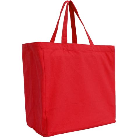 Reusable Heavy Duty 100% Cotton Canvas Grocery Bags | With Strong ...