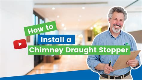 How to Install a Chimney Draught Stopper (not a Chimney Balloon!) | by ecoMaster - YouTube