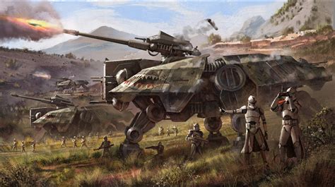 ArtStation - Heavy Artillery AT-TE