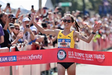 Connor Mantz and Fiona O'Keeffe win U.S. Olympic Marathon Trials ...