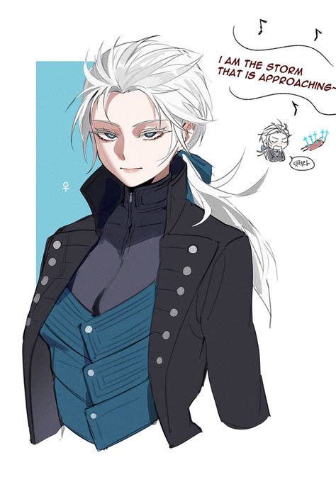 Fem. Vergil (Devil May Cry) by TheBlueHoodLite on DeviantArt