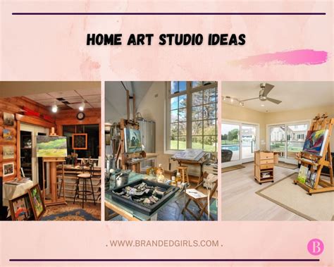 Home Art Studio Ideas – 15 Art Studio Interior Design Ideas