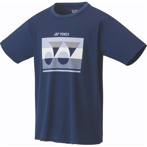 Yonex Mens 16363 T-Shirt - Indigo Navy - Tennisnuts.com