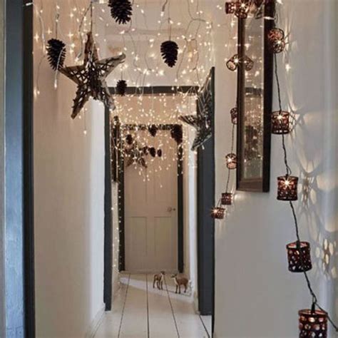 25 Chic String Lights Ideas For Entryways - DigsDigs