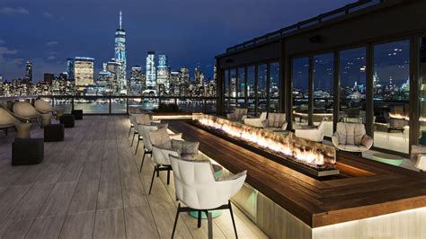 Rooftop at Exchange Place Jersey City | Members and their guests ...