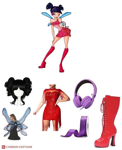 Musa from Winx Club Costume | Carbon Costume | DIY Dress-Up Guides for Cosplay & Halloween