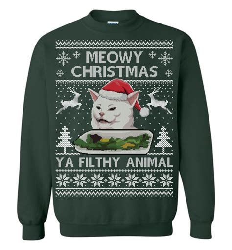 Cat Meme Christmas Sweater - The Wholesale T-Shirts By VinCo